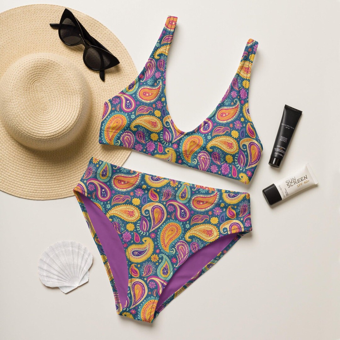 'Paisley' swimsuit Beachwear