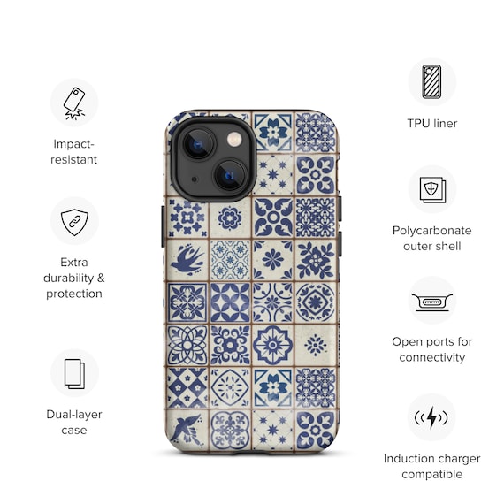 Portuguese Tile Tough Phone Case, Ceramic Mosaic Case, Azulejo Case, Boho Phone Case, iPhone 16, iPhone 15 - iPhone 14 -samsung Galaxy Case - Etsy Portuguese Tile Tough Phone Case, Ceramic Mosaic Case, Azulejo Case, Boho Phone Case, iPhone 16, iPhone 15 - iPhone 14 -samsung Galaxy Case - Etsy