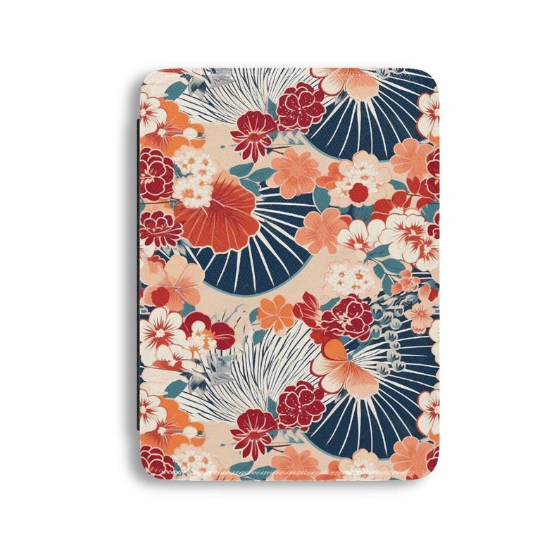 Japanese Origami Kindle Case - Boho Kindle Case - Kindle Paperwhite 7" & Kindle Colorsoft 7"
