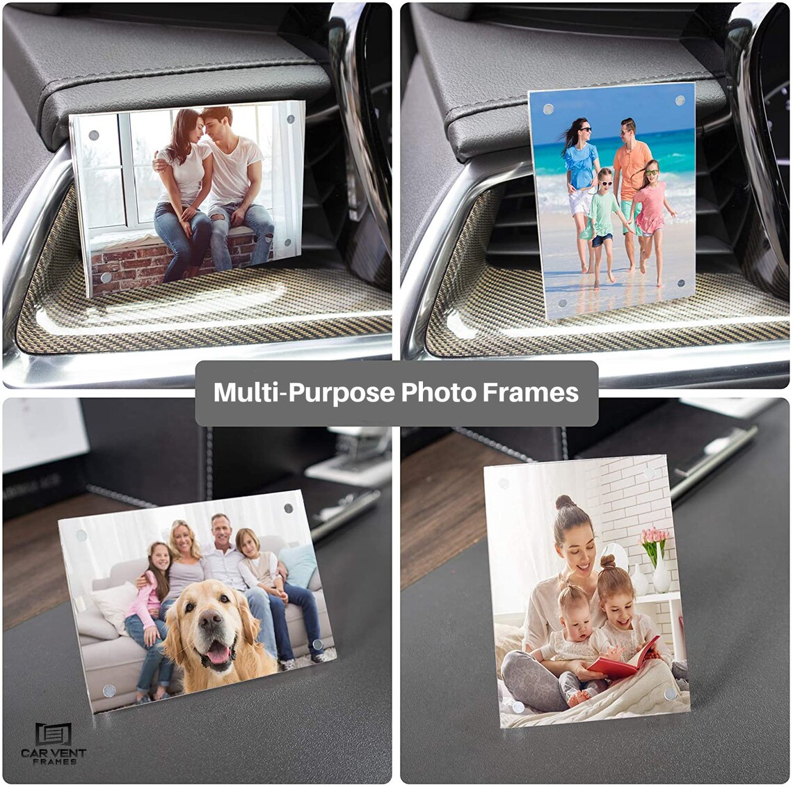 Personalized Car Photo Frame Accessory 2x3 inch frame with Etsy