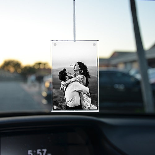 Hanging Car Photo Frames, Rearview Mirror Hanging Accessory, Car Decor Interior Accessories, Gift For All Occasions Made by Drive Buddy