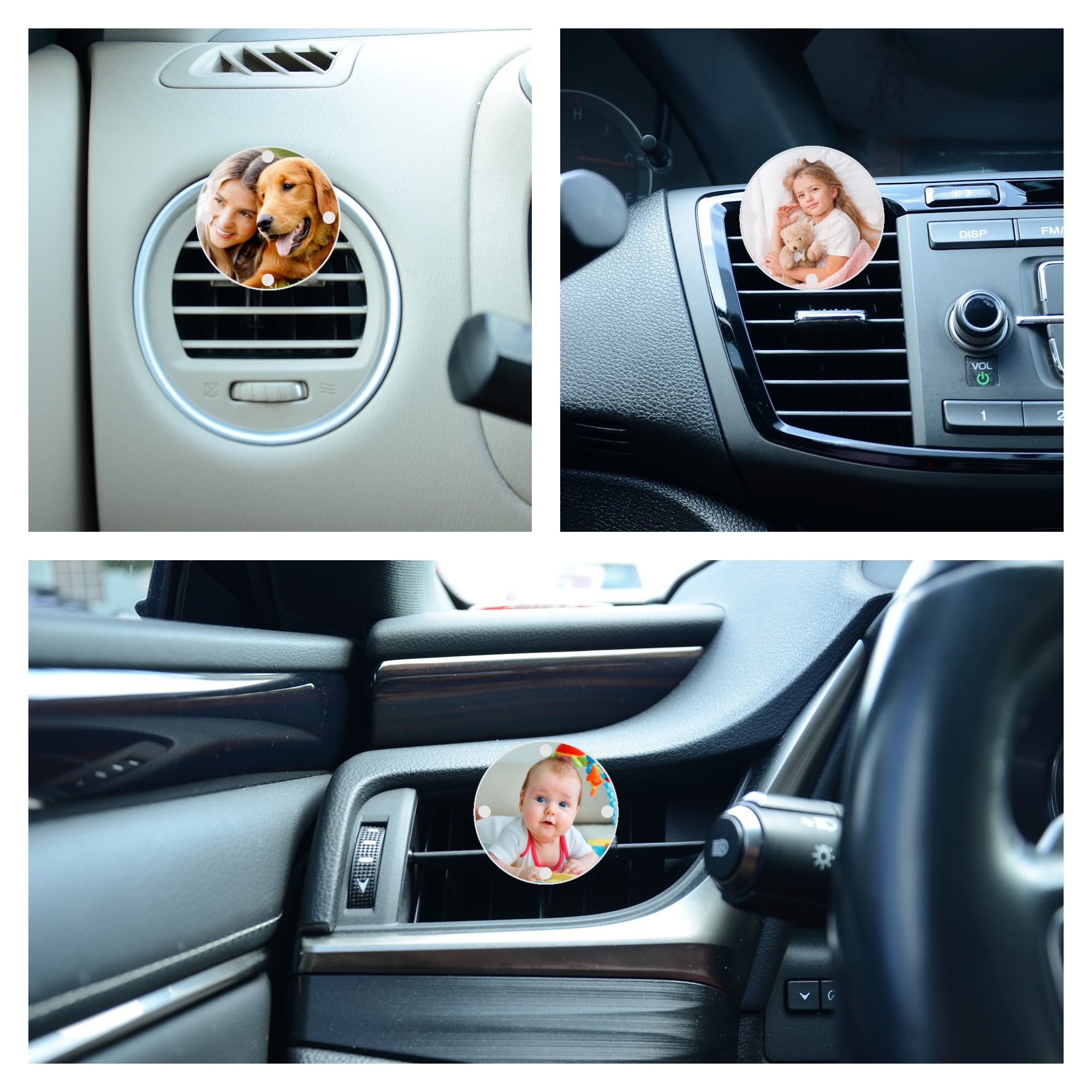 fotolijstje voor in de auto
