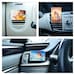 Car Photo Frame, Premium Car Vent Picture Frame, Clips Onto Air Vents, Car Accessory Decoration, Gift For All Car Owners, Custom Car Magnet