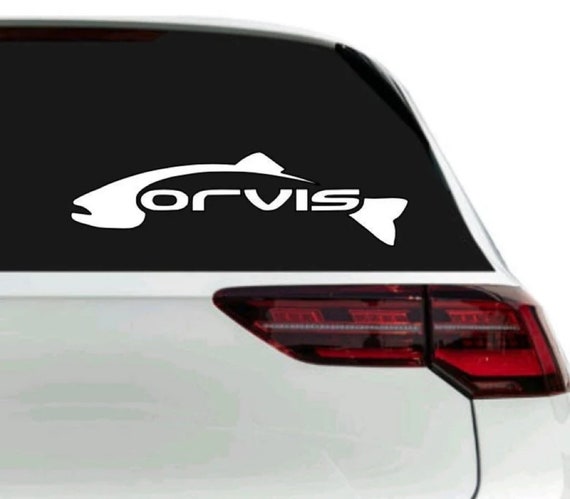 Orvis Decal Sticker Fly Fishing Any Size Trout Rainbow Brook Brown Sage  Orvis Logo Badge Vinyl Decal Sticker Loomis Bass Trout 