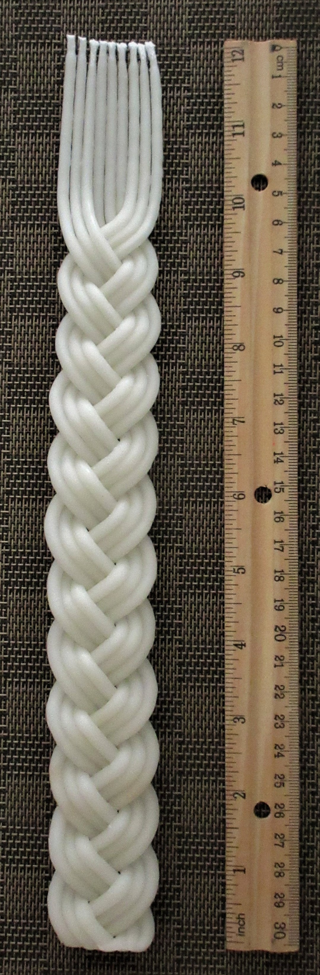 Braided Drip-less BEESWAX HAVDALAH CANDLE, All Natural Material, Pure Beeswax & 100% Cotton, Made in the U S A, 12 Inch - Etsy
