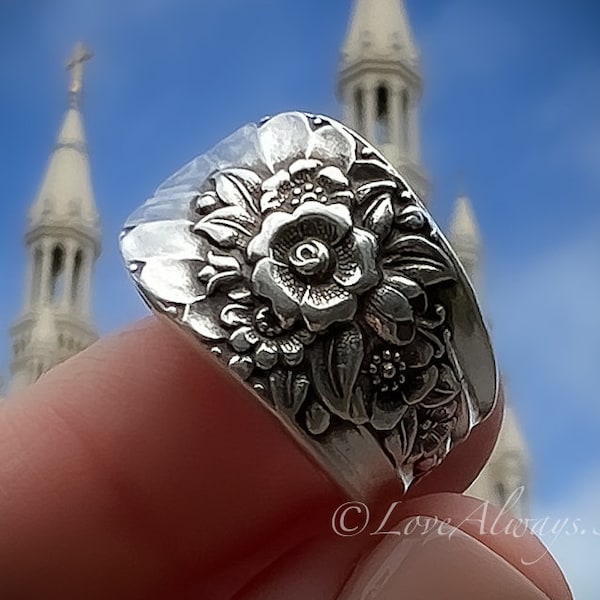 Skedring • Skedringen "Jubilee" • 1953 • Handgjord av äkta vintage silverföremål
