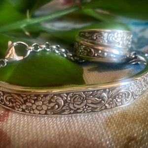 Ships out September 3  • Silverware Bracelet • The &quot;Tangier&quot; Silverplate Bracelet • 1969