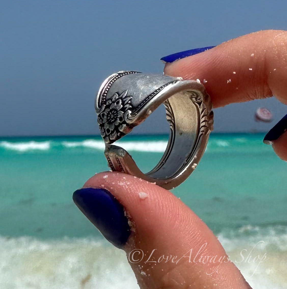 Spoon Ring the remembrance Spoon Ring 1948 Handmade From Authentic Vintage Silverware Etsy