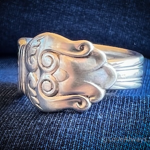 Sterling Spoon Ring • The &quot;Intermezzo&quot; Spoon Ring • 1940 • Scandinavian • Authentic
