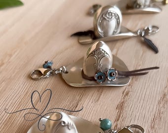 Cowboy Hat• MORE TO COME • Made from Silver-Plated Hollow Knife and Spoon Bowl • Your Choice