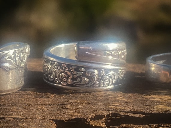 Etsy on sale spoon rings