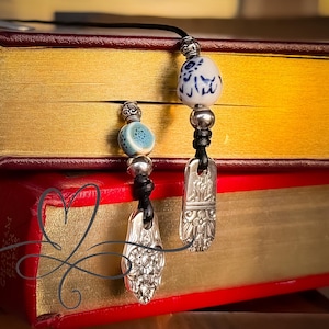 Silverware Bookmark • You Choose • Made from the silver-plated 1938 “Margate” or 1948 “Plantation” Patterns • Made From Vintage Butterknives