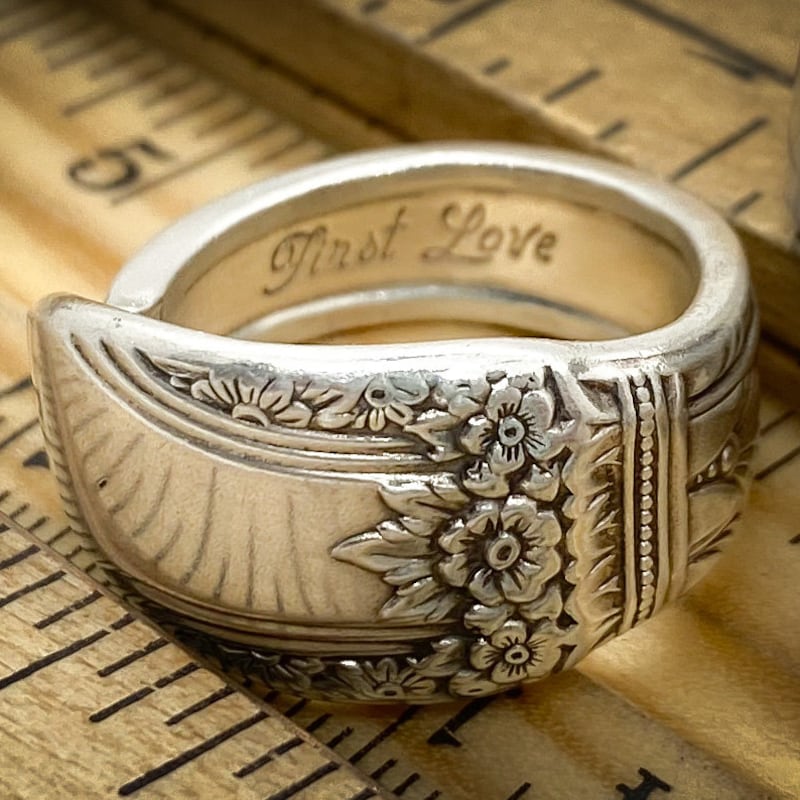Bee Spoon Ring - Etsy