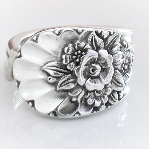 Spoon Ring the jubilee Spoon Ring 1953 Etsy