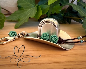 Cowboy Hat • Made from Silver-Plated Hollow Knife and Spoon Bowl • Your Choice
