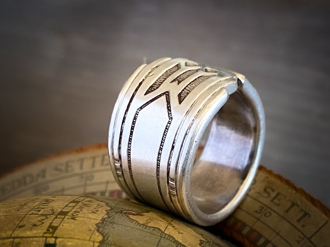 Spoon Rings for Men the friendship Spoon Ring 1932 Handmade From ...