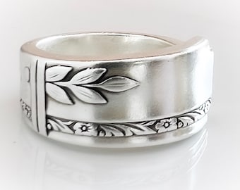Spoon Rings SALE ITEMS • The "Grenoble" Spoon Ring 1937 - Handmade from Authentic, Vintage Silverware