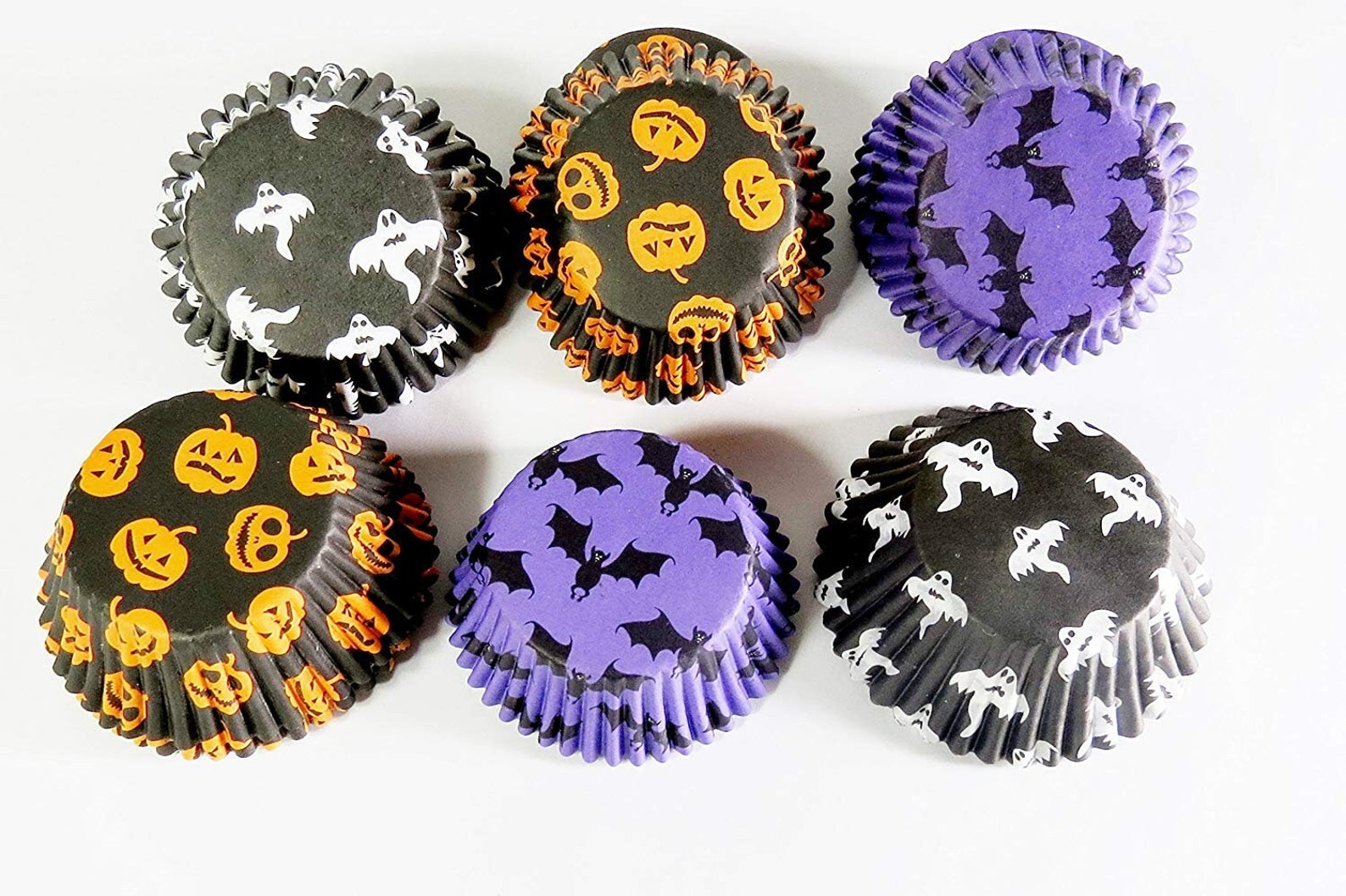 300 Halloween Cupcake Wrappers