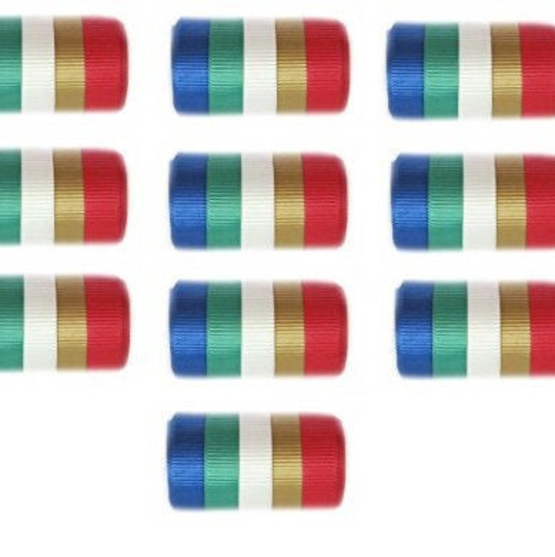 American Greeting Gift Ribbon Packs (5 Color Ribbed) 10 Rolls of 125 ...