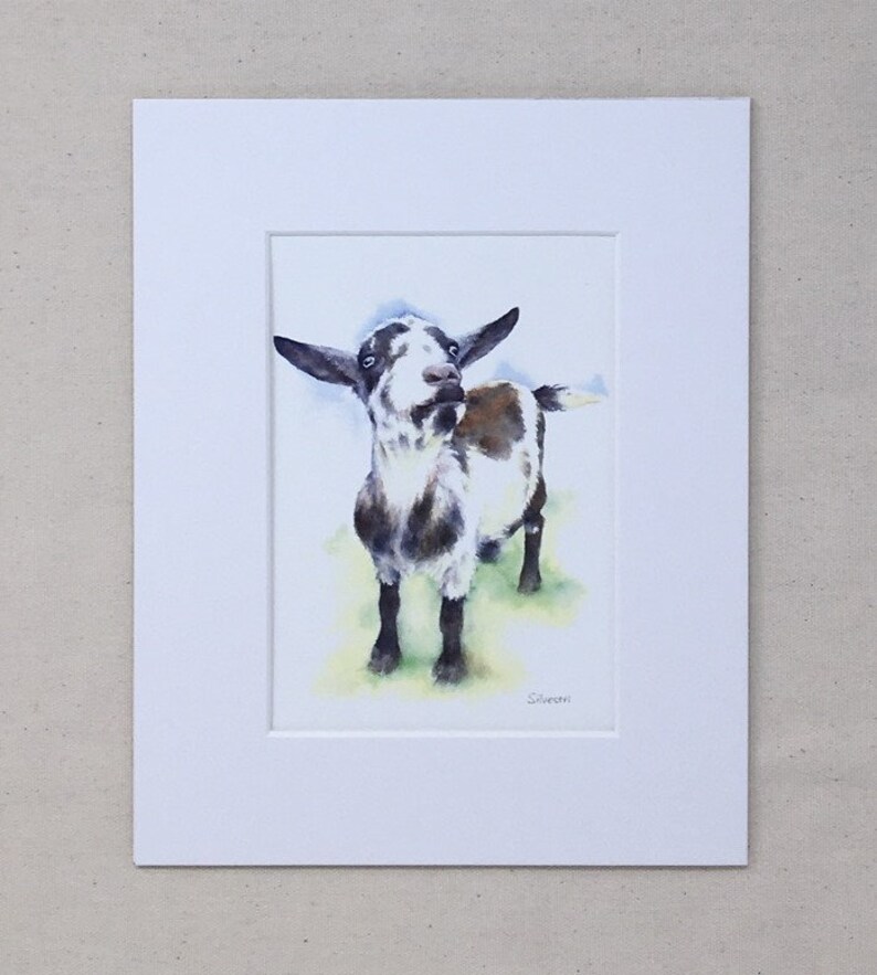 goat print farm animal prints art goat art print animal art print farm animal nursery farm art print cute art prints goat artwork