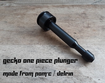 Gecko Plunger Upgrade: One-Piece POM-C/Delrin