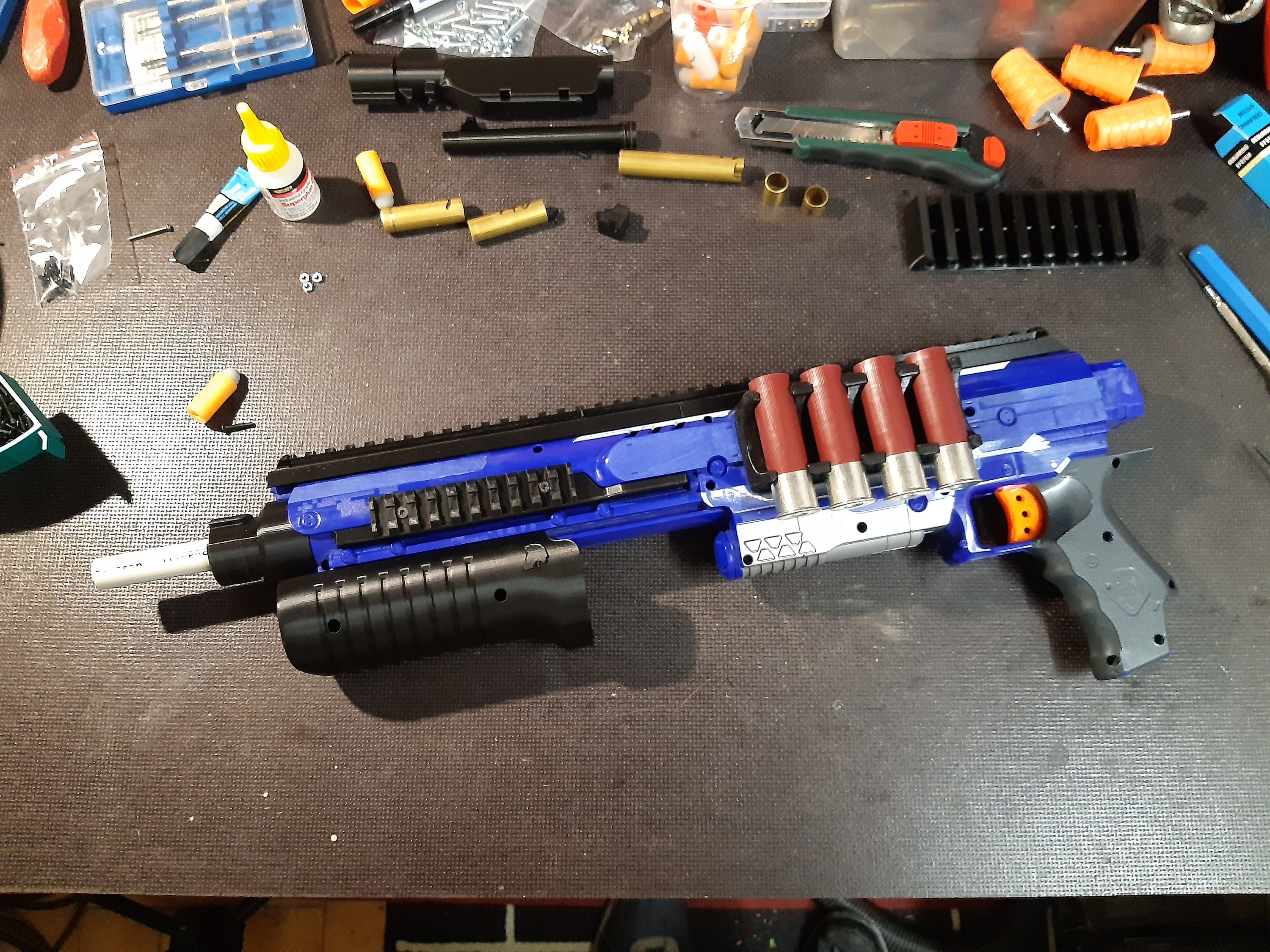 NERF Rampage インライン クリップ TOY ショットガン キット用の