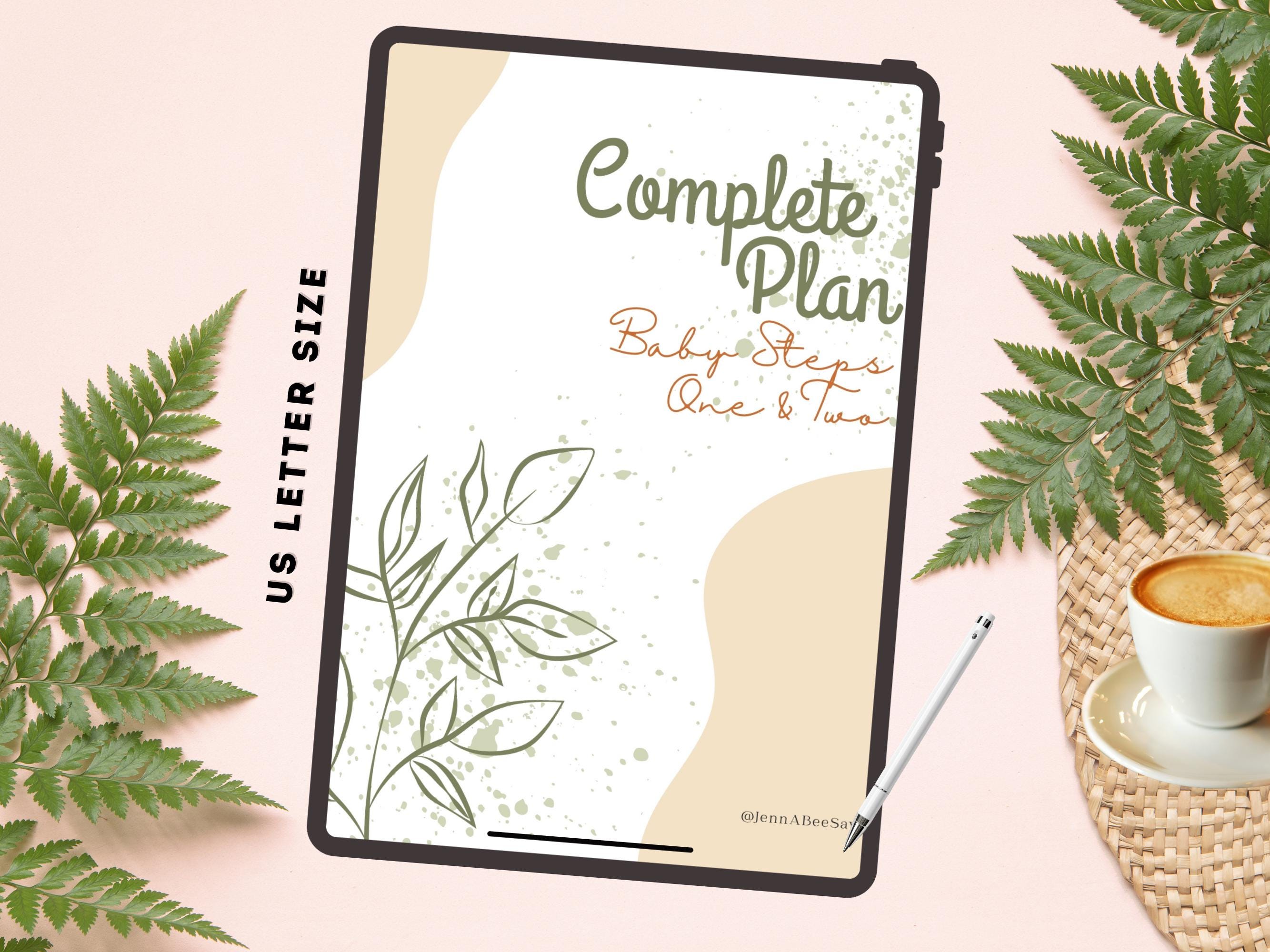 Debt Payoff Planner | Dave Ramsey Baby Steps 1 & 2 (PDF Printable ...