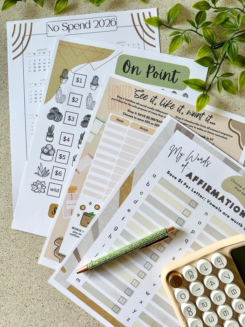 Debt Payoff Planner | Dave Ramsey Baby Steps 1 & 2 (PDF Printable) Budget 2026 image 4