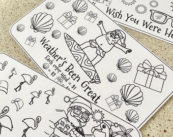 Christmas in July Mini Savings Challenges | A6 Money Trackers | PDF Printable | Cash Stuffing | Instant Download & Print
