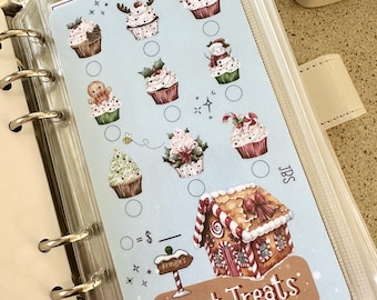 Sweet Treats A6 Christmas Savings Challenge | Savings Trackers | Cash Stuffing | Budgeting