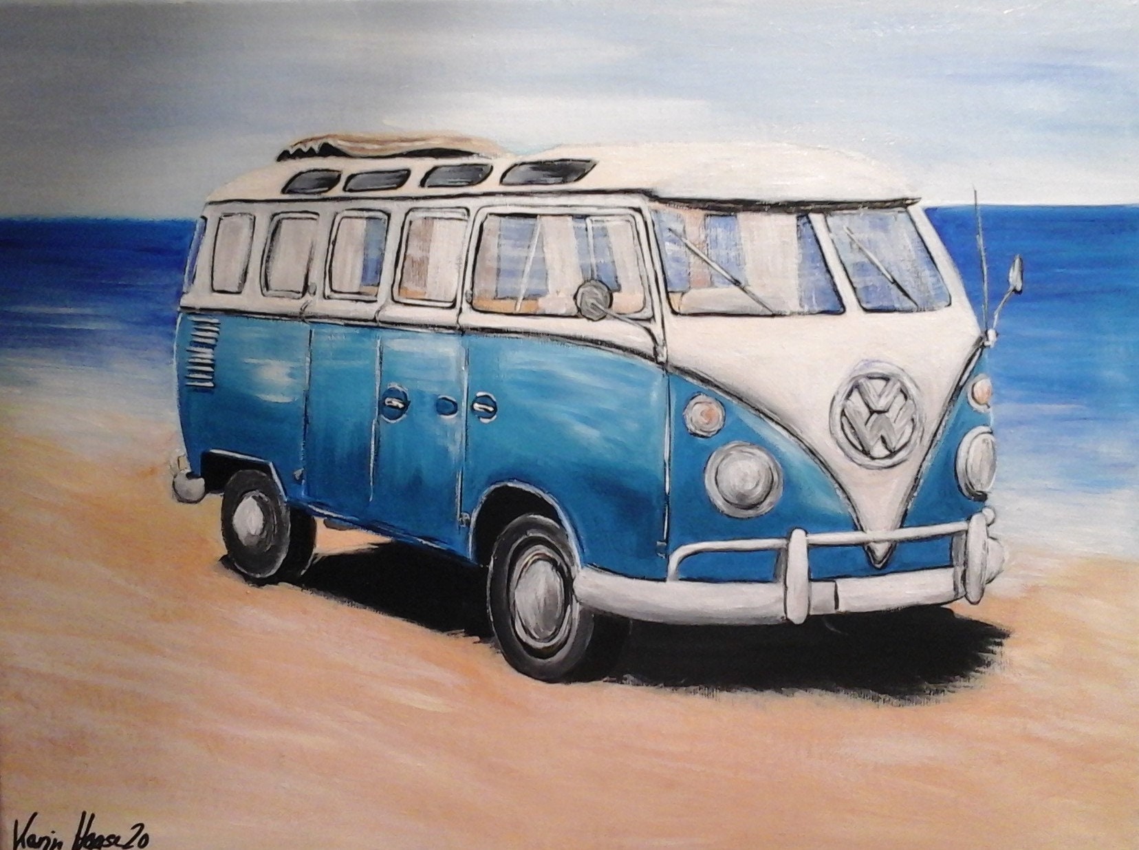 Vw Bulli Grafik