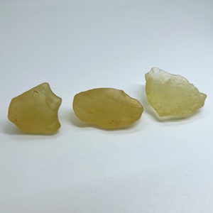 Libyan Desert Glass (Libyan Gold Tektite), 28 million years old from the Sahara Desert.
