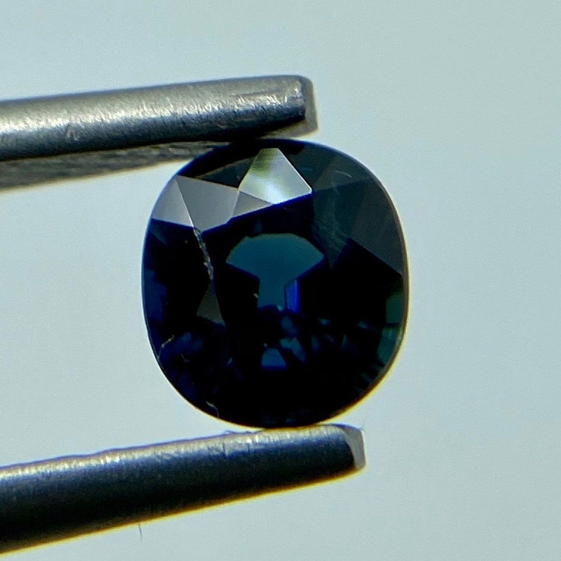 Bague en argent et Saphir bleu de Madagascar-3039MM | Bijouterie