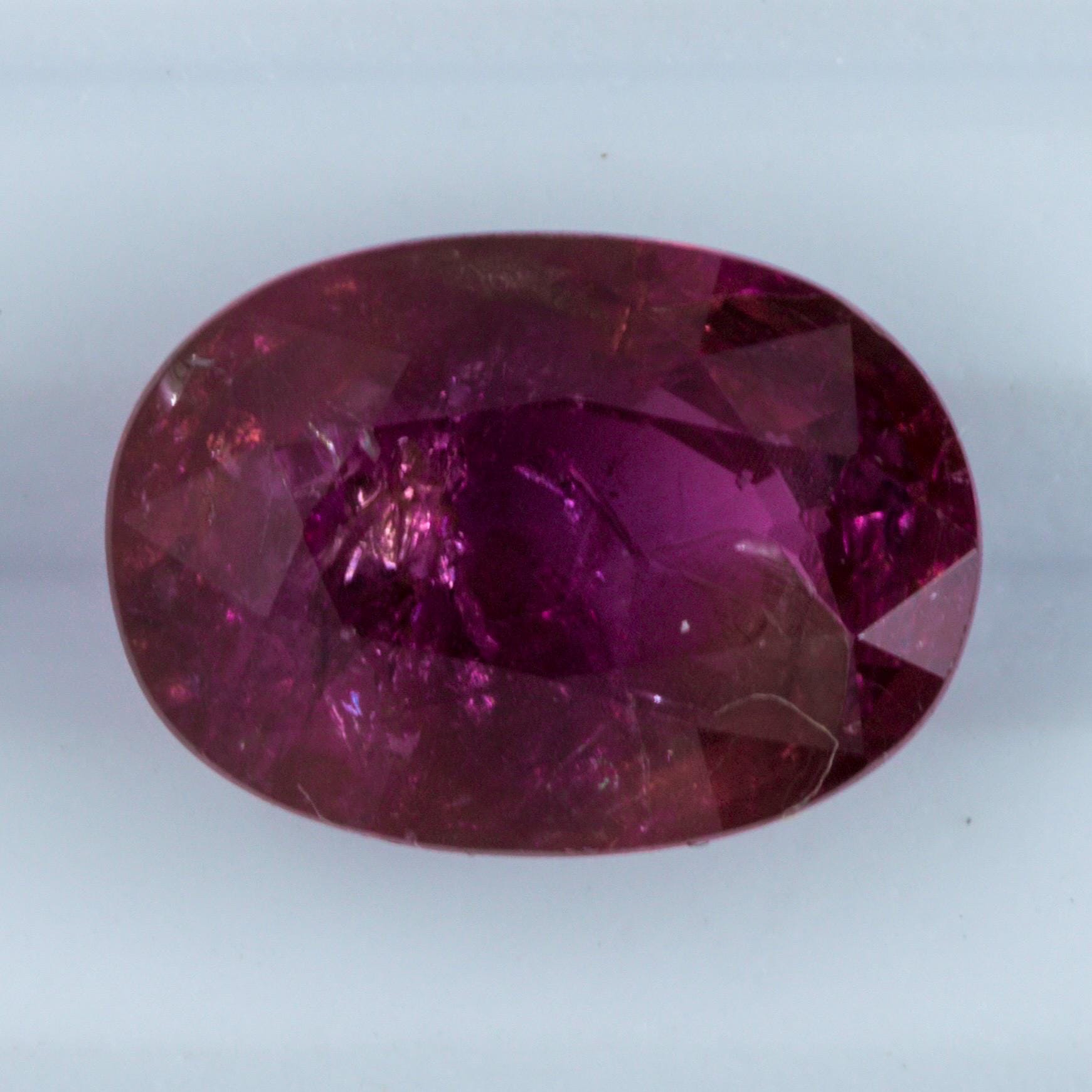Natural Unheated Red-purple-blue Ruby/sapphire From Winza,tanzania