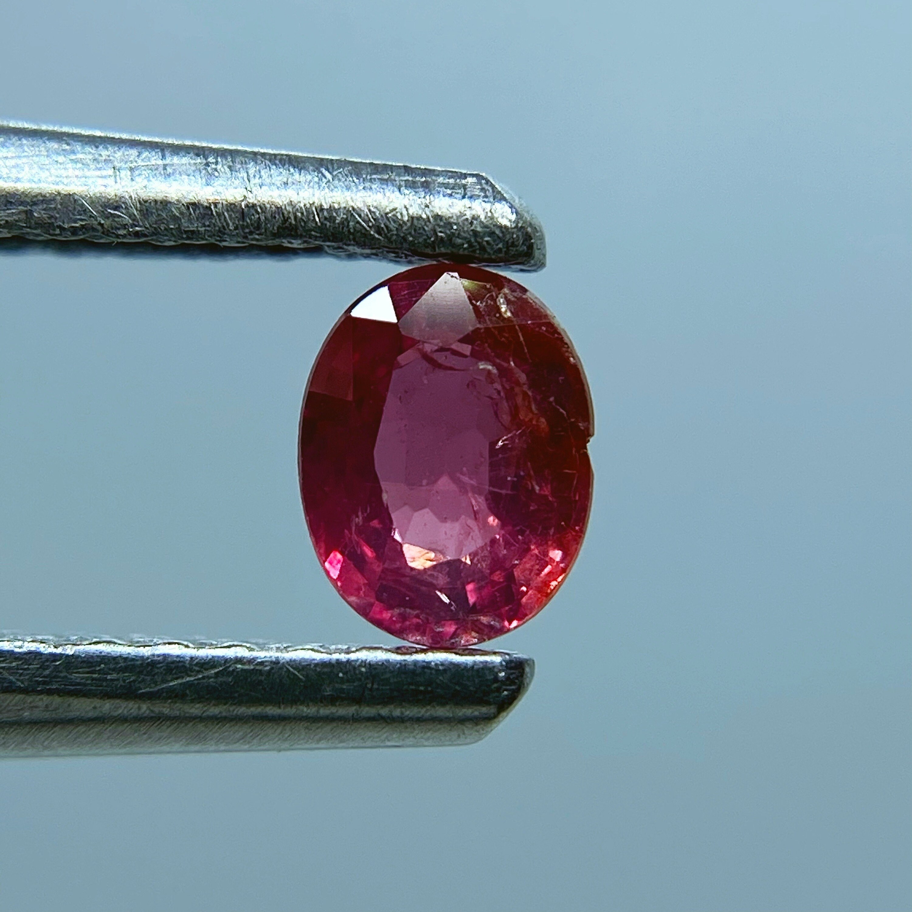Natural Unheated Fiery Red Ruby From Madagascar. - Etsy