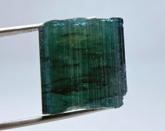Indicolite (Blue tourmaline) crystal from Namibia.