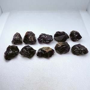 Natural dark gem rough amethyst from Australia. Unusual mine! (Price for 1 piece!!!)
