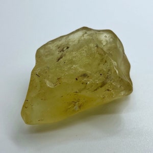 Libyan Desert Glass (Libyan Gold Tektite), 28 million years old from the Sahara Desert.