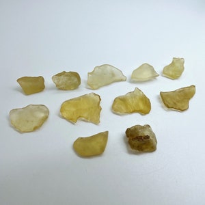 Libyan Desert Glass (Libyan Gold Tektite), 28 million years old from the Sahara Desert.