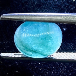 Grandidierite faceted.