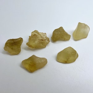 Libyan Desert Glass (Libyan Gold Tektite), 28 million years old from the Sahara Desert.