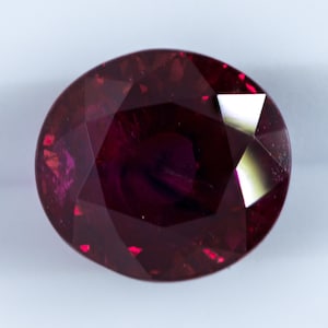 1.57 Ct Unheated Burma Ruby “Pigeon Blood” GRS Certified | Natural Vivid Red Ruby from (Mogok) Myanmar | Rare No Heat Oval Cut Gemstone