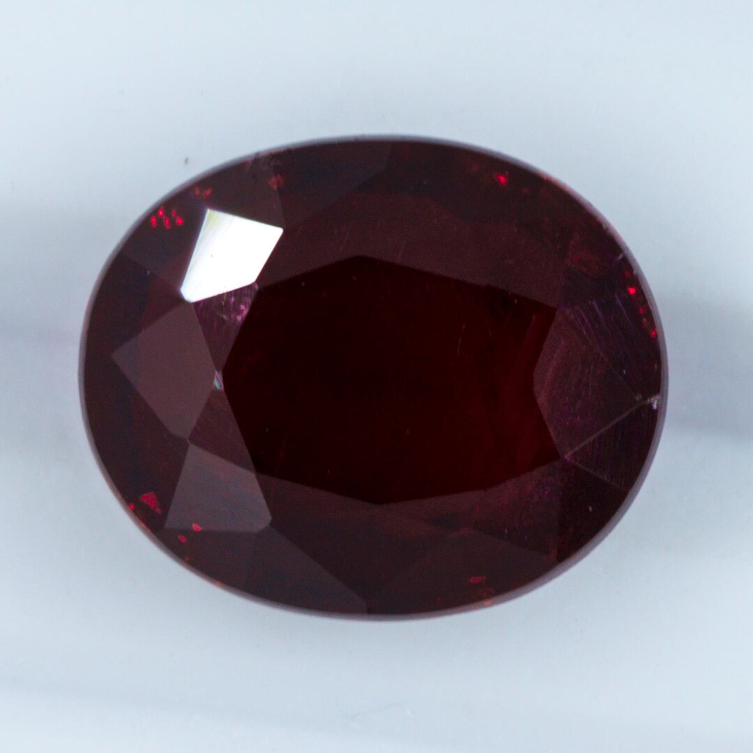 Really Red Ruby Natural Red Ruby From Madagascar. (GIA&GLC Certified.) - Etsy
