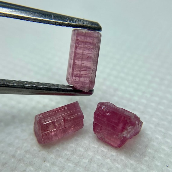 Set of Rubellite (pink) Tourmaline
