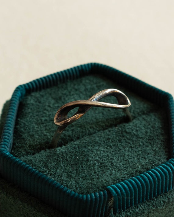 Electron Orbit Handmade Sterling Silver Ring. - image 1