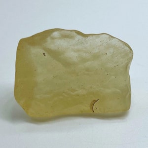 Libyan Desert Glass (Libyan Gold Tektite), 28 million years old from the Sahara Desert.