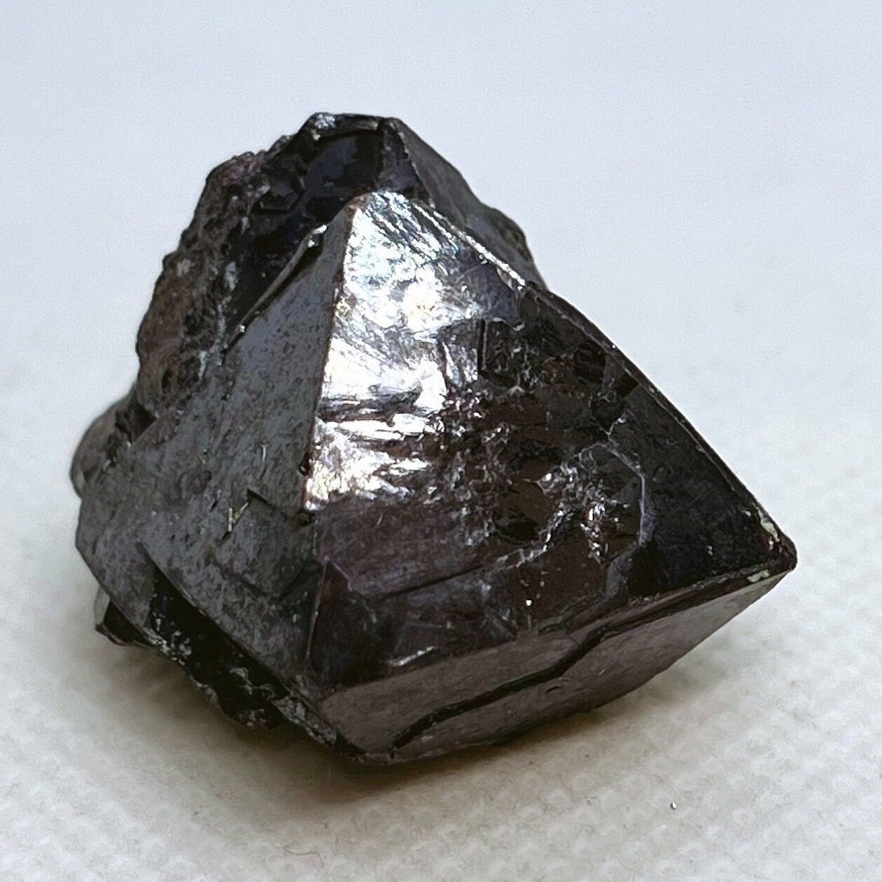 Cuprite crystals on matrix from Rubtsovskiy Mine, Altaiskiy Krai,Russia.