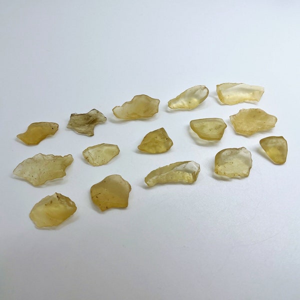 Libyan Desert Glass (Libyan Gold Tektite), 28 million years old from the Sahara Desert.