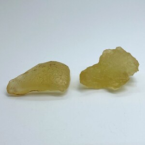 Libyan Desert Glass (Libyan Gold Tektite), 28 million years old from the Sahara Desert.