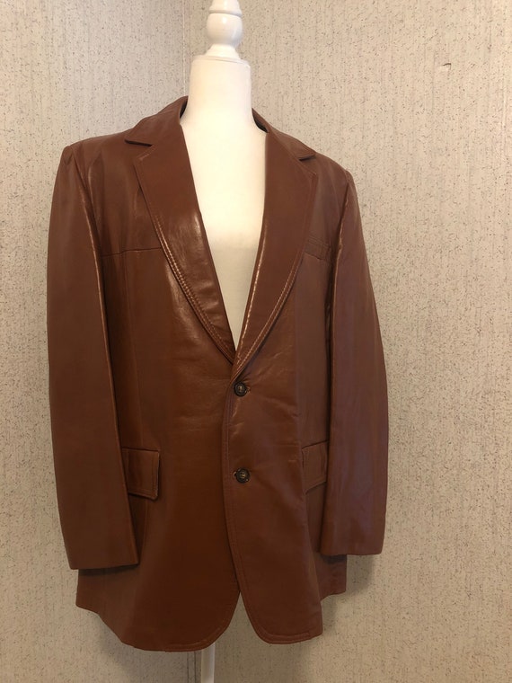 Vintage 70’s Cresco Leather Blazer